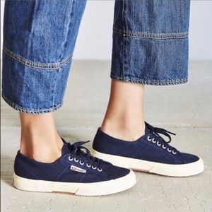 Women's Superga 2750 Canvas Blue Sneakers